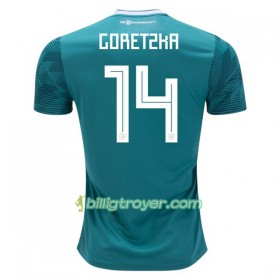 Billige Fotballdrakter Tyskland Goretzka 14 VM 2018 Bortedraktsett